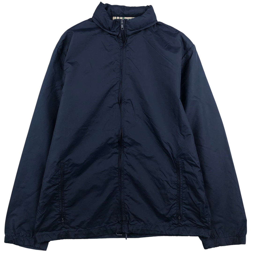 Vintage LL Bean nylon jacket from the 1990s, size L, for men Nylon navy blue type Vintage Second Hand