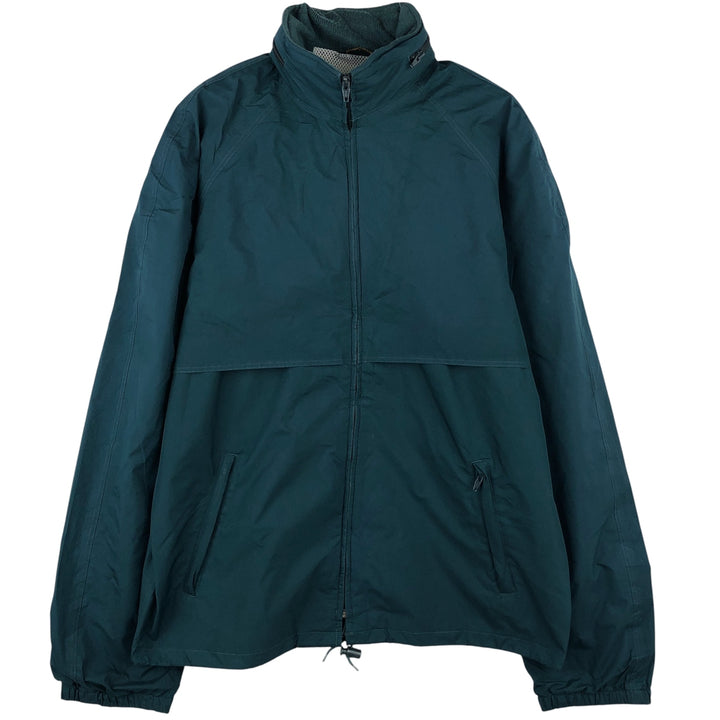Vintage 1970s-1980'S Eddie Bauer GORE-TEX windbreaker with black tag, size L, men's polyester green type Vintage Second Hand