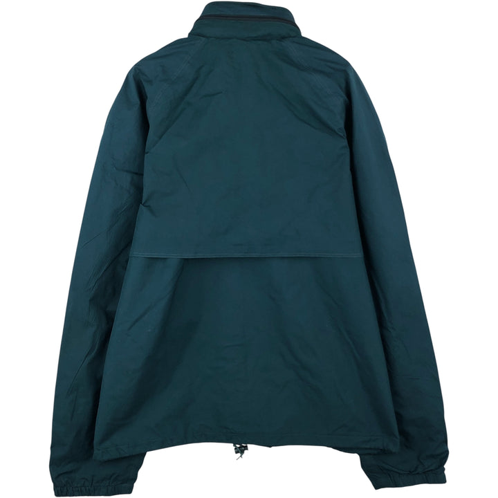 Vintage 1970s-1980'S Eddie Bauer GORE-TEX windbreaker with black tag, size L, men's polyester green type Vintage Second Hand