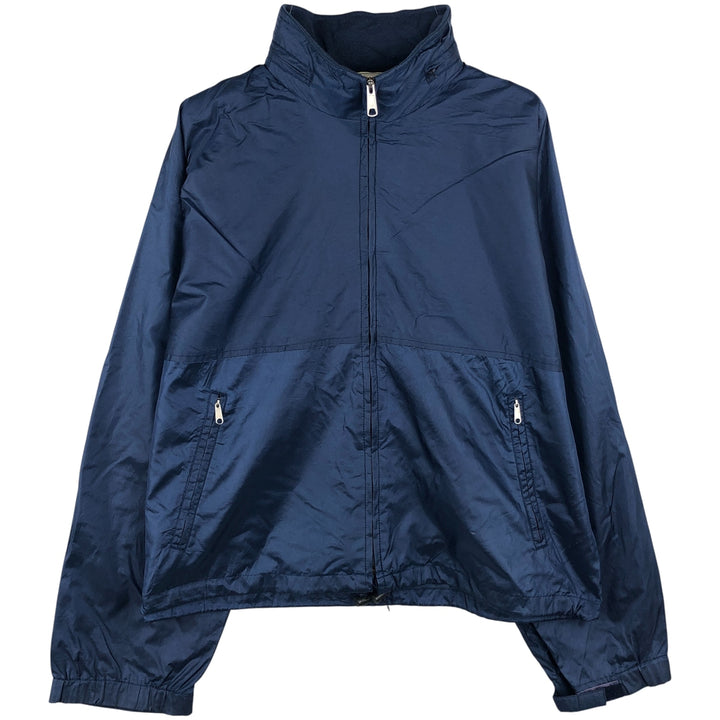 90s-00'S LLBean Vintage Nylon Jacket, Men's Size XL Nylon navy blue type Vintage Second Hand
