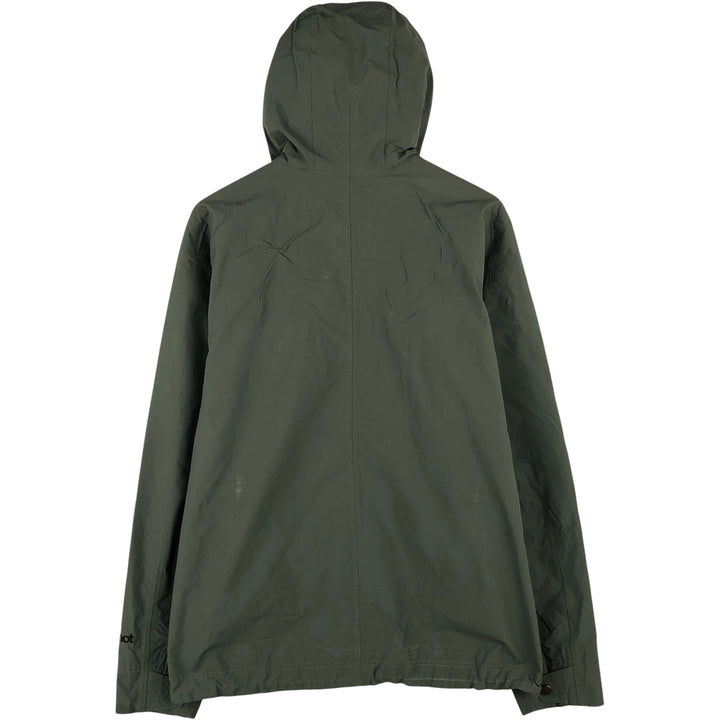 Marmot Hooded Windbreaker, Men's Size L polyester Khaki type Vintage Second Hand