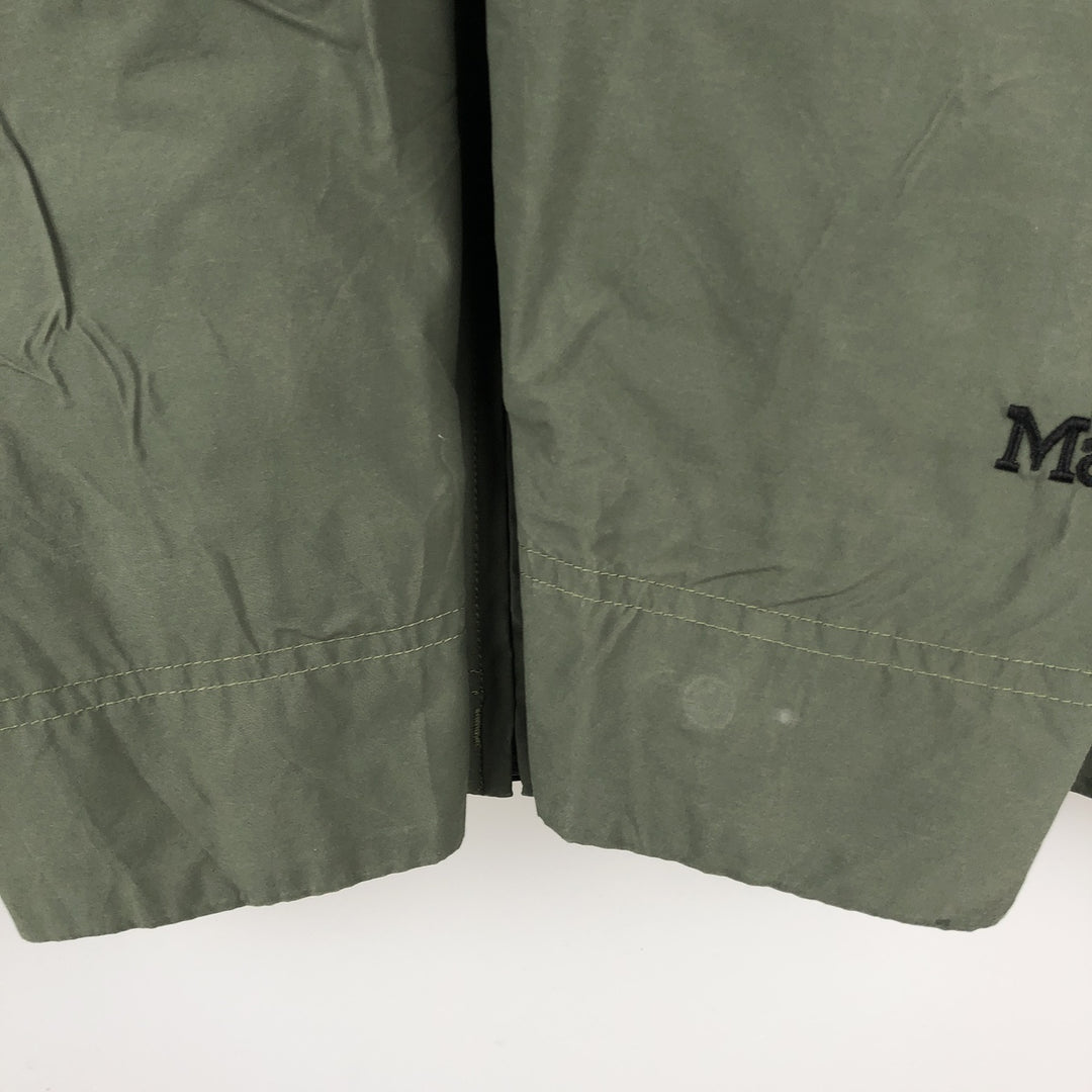 Marmot Hooded Windbreaker, Men's Size L polyester Khaki type Vintage Second Hand