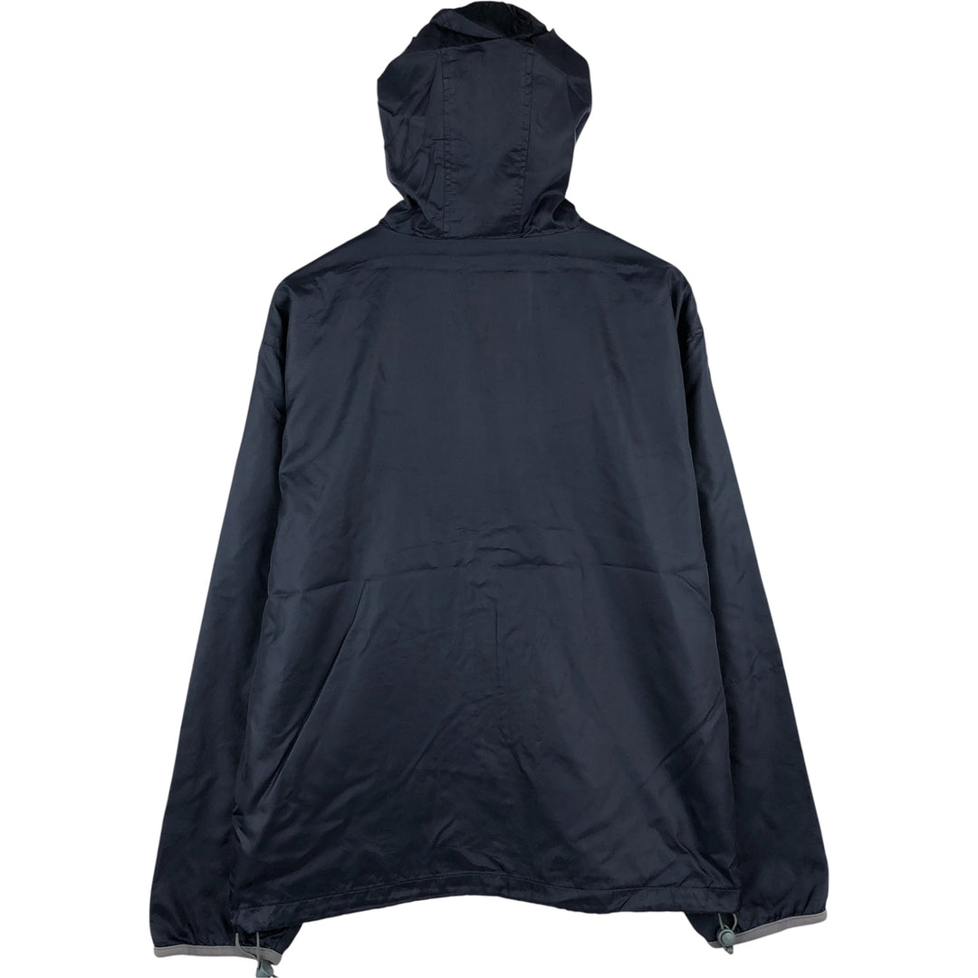 90s-00'S Vintage Eddie Bauer Ripstop Nylon Parka, Men's Size L Nylon navy blue type Vintage Second Hand