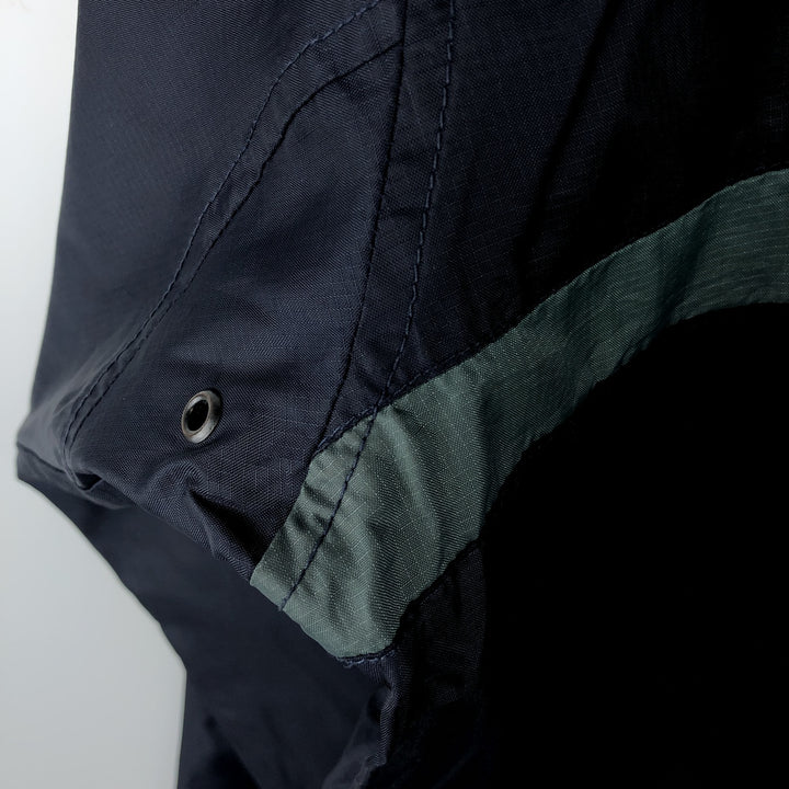 90s-00'S Vintage Eddie Bauer Ripstop Nylon Parka, Men's Size L Nylon navy blue type Vintage Second Hand