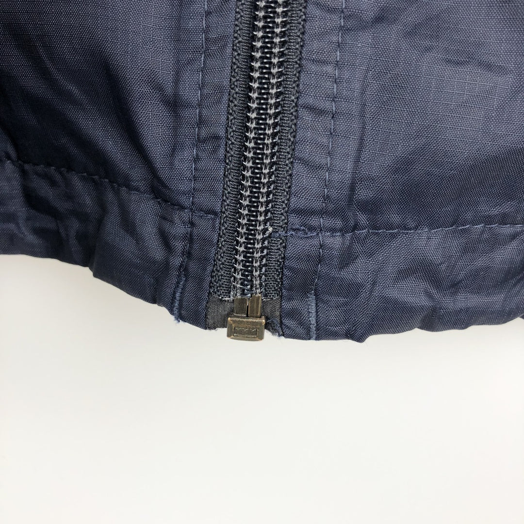 90s-00'S Vintage Eddie Bauer Ripstop Nylon Parka, Men's Size L Nylon navy blue type Vintage Second Hand