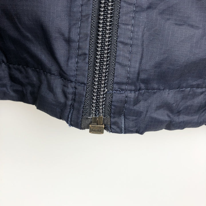 90s-00'S Vintage Eddie Bauer Ripstop Nylon Parka, Men's Size L Nylon navy blue type Vintage Second Hand