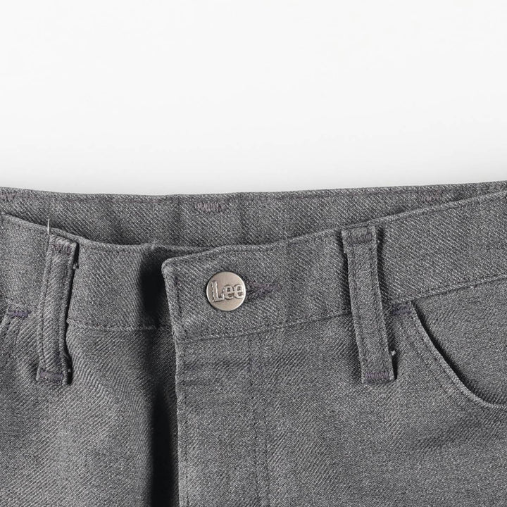 Vintage 1970'S Lee flare pants, made in the USA, men's size W30. polyester gray type Vintage Second Hand