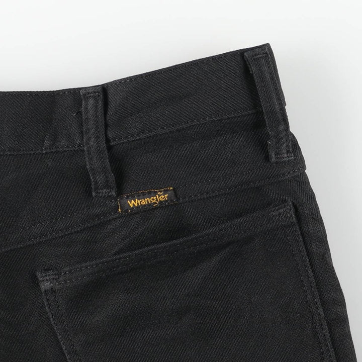 Vintage 90s-00'S Wrangler Dress Jeans, Men's Size W32 (approx.) polyester black type Vintage Second Hand