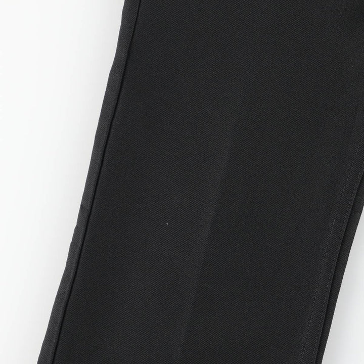 Vintage 90s-00'S Wrangler Dress Jeans, Men's Size W32 (approx.) polyester black type Vintage Second Hand