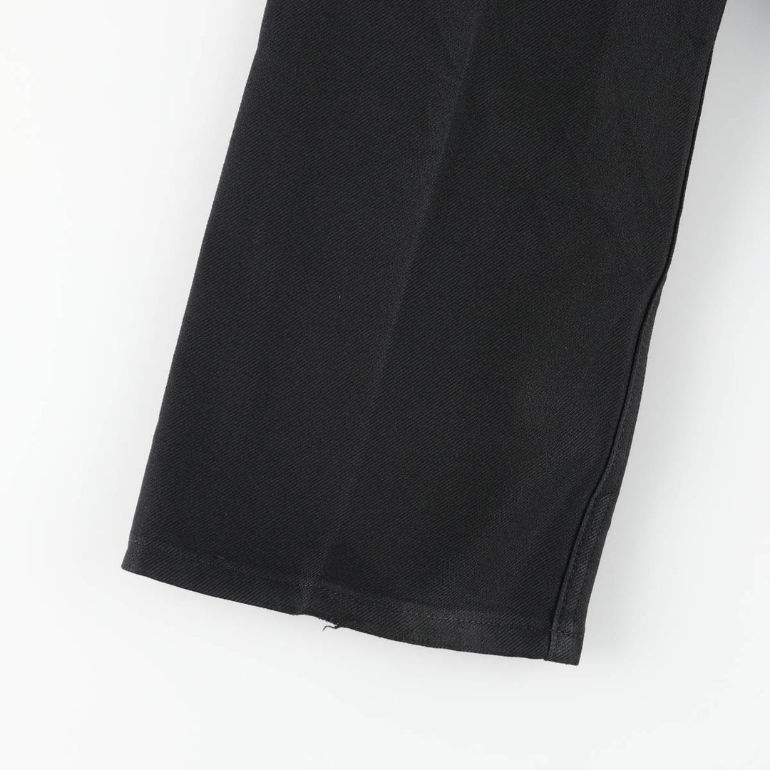 Vintage 90s-00'S Wrangler Dress Jeans, Men's Size W32 (approx.) polyester black type Vintage Second Hand