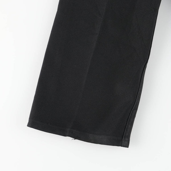 Vintage 90s-00'S Wrangler Dress Jeans, Men's Size W32 (approx.) polyester black type Vintage Second Hand