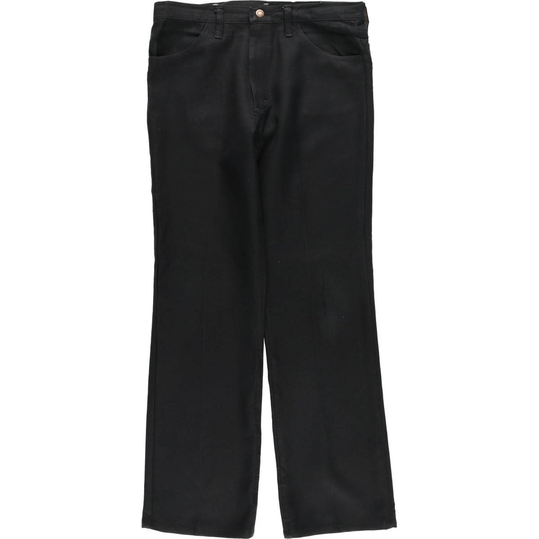 Vintage Wrangler Men's Wrangler Dress Jeans, Flared Pants, Size W34 unclear black type Vintage Second Hand