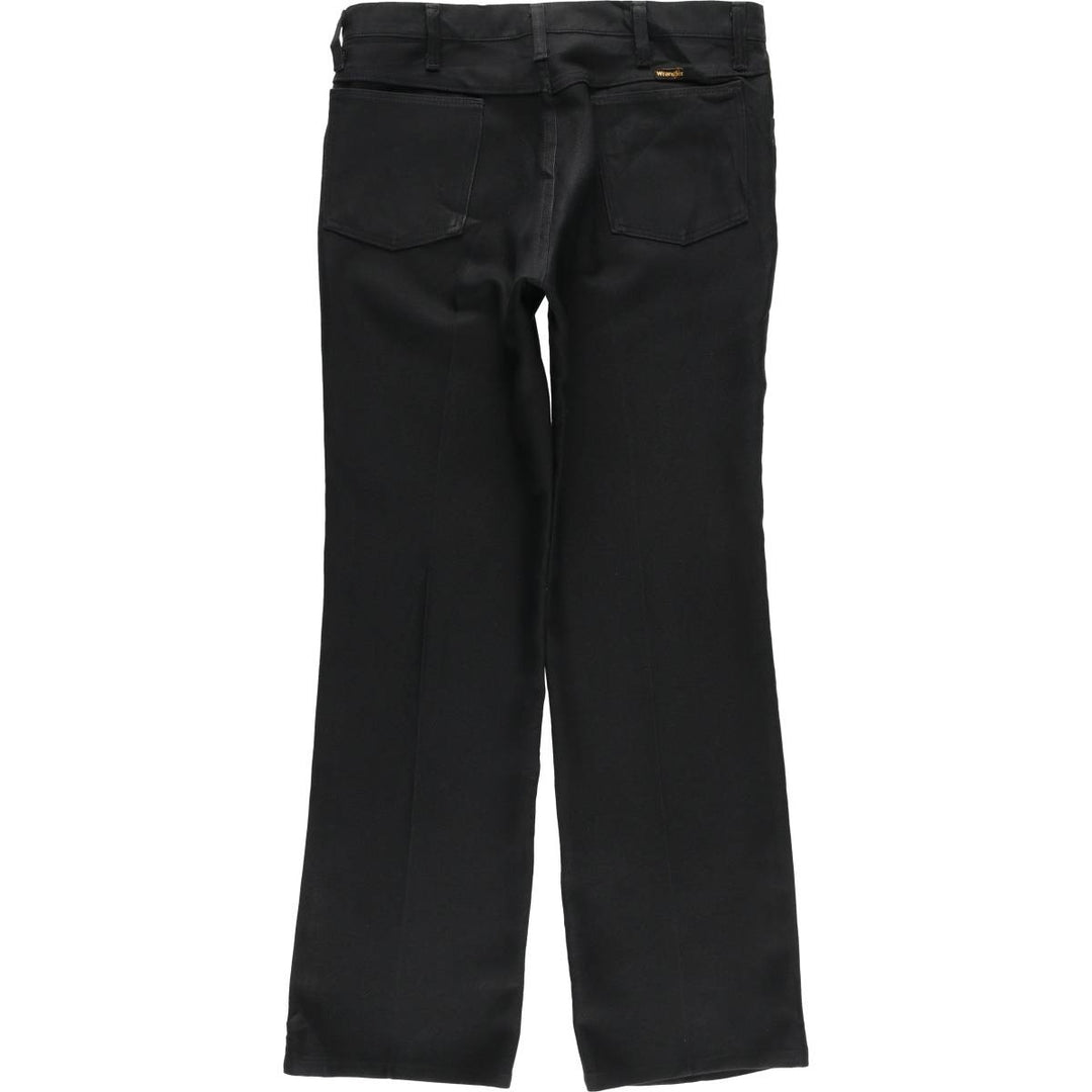 Vintage Wrangler Men's Wrangler Dress Jeans, Flared Pants, Size W34 unclear black type Vintage Second Hand