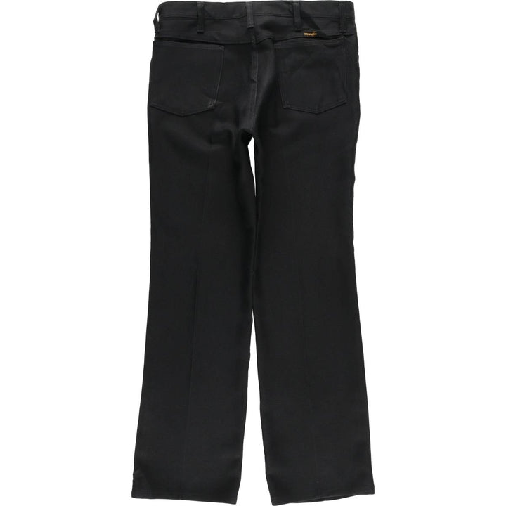 Vintage Wrangler Men's Wrangler Dress Jeans, Flared Pants, Size W34 unclear black type Vintage Second Hand