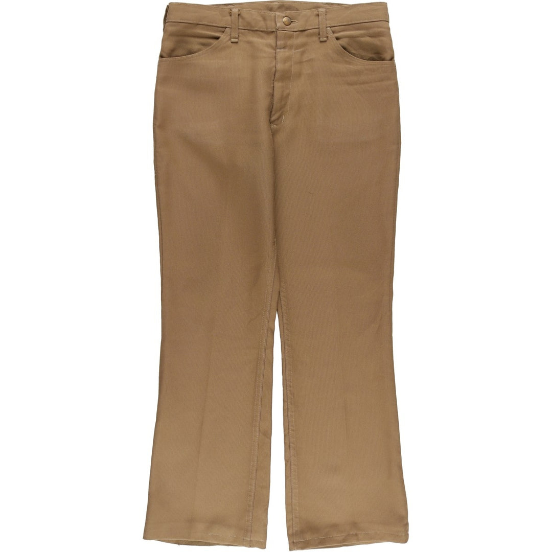 Vintage Wrangler Men's Wrangler Dress Jeans, Flared Pants, Size W34 unclear beige type brown Vintage Second Hand