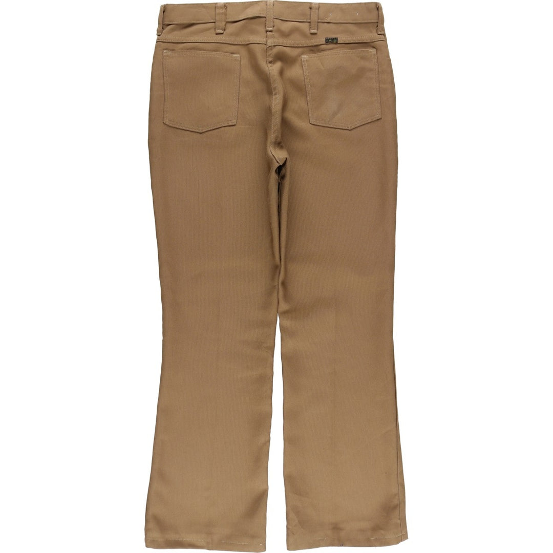 Vintage Wrangler Men's Wrangler Dress Jeans, Flared Pants, Size W34 unclear beige type brown Vintage Second Hand