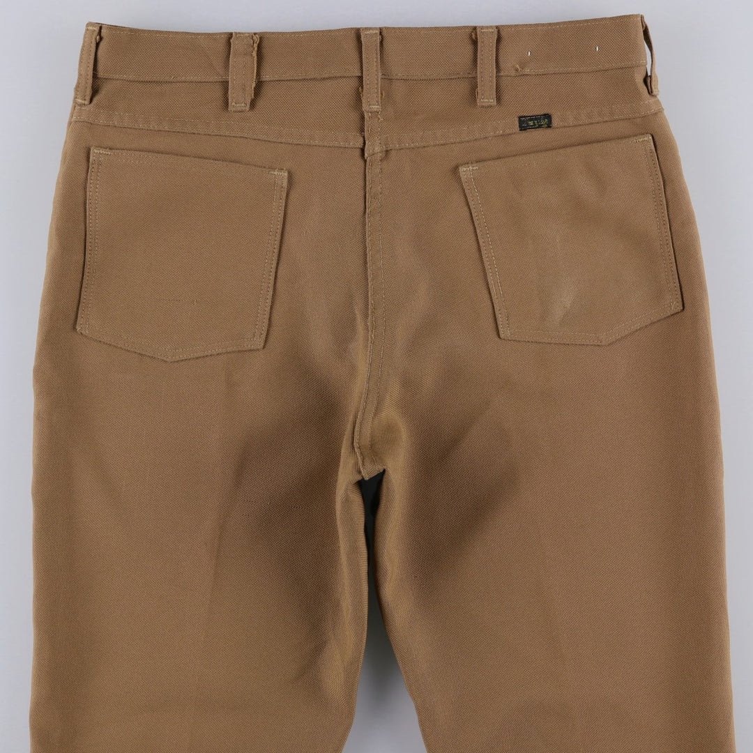Vintage Wrangler Men's Wrangler Dress Jeans, Flared Pants, Size W34 unclear beige type brown Vintage Second Hand