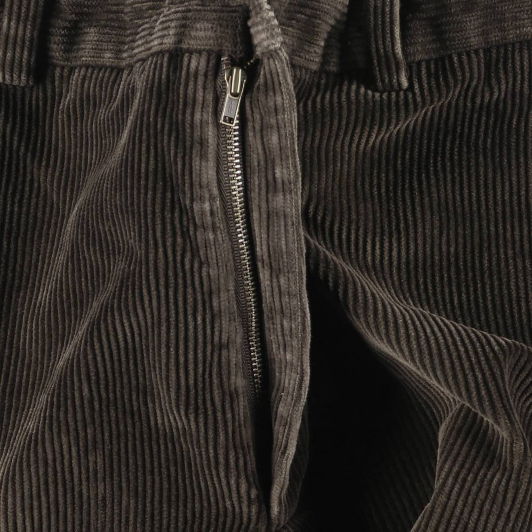 Brooks Brothers 346 Corduroy Pants for Men, W34 equivalent Organic cotton dark chocolate Vintage Second Hand
