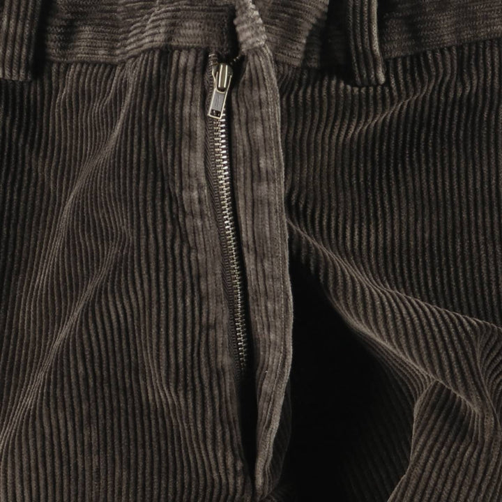 Brooks Brothers 346 Corduroy Pants for Men, W34 equivalent Organic cotton dark chocolate Vintage Second Hand