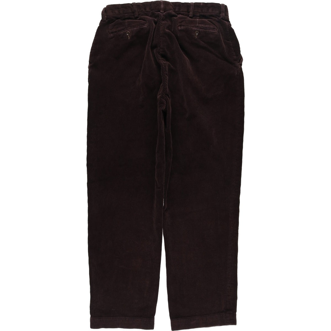 Ralph Lauren POLO by Ralph Lauren Corduroy Pants Men's W33 cotton brown type Vintage Second Hand