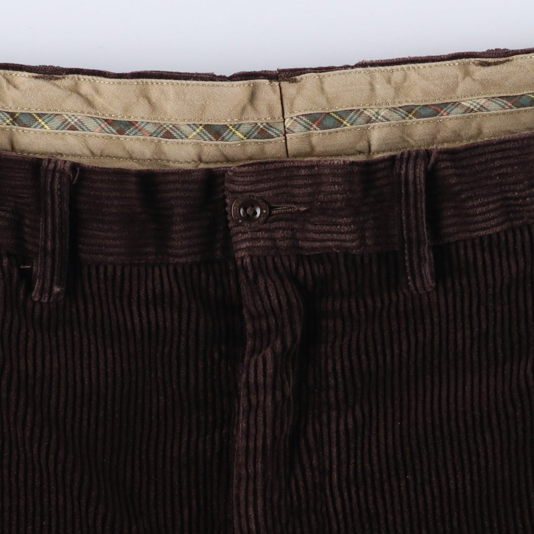 Ralph Lauren POLO by Ralph Lauren Corduroy Pants Men's W33 cotton brown type Vintage Second Hand