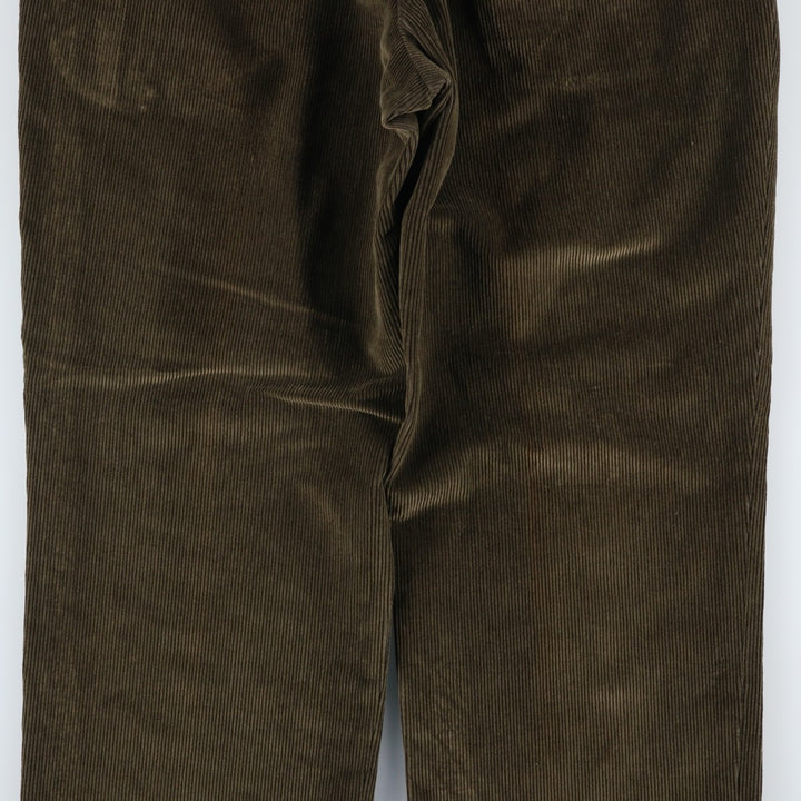 Marks and Spencer Men's Corduroy Pants, Size W35 cotton Khaki type Vintage Second Hand