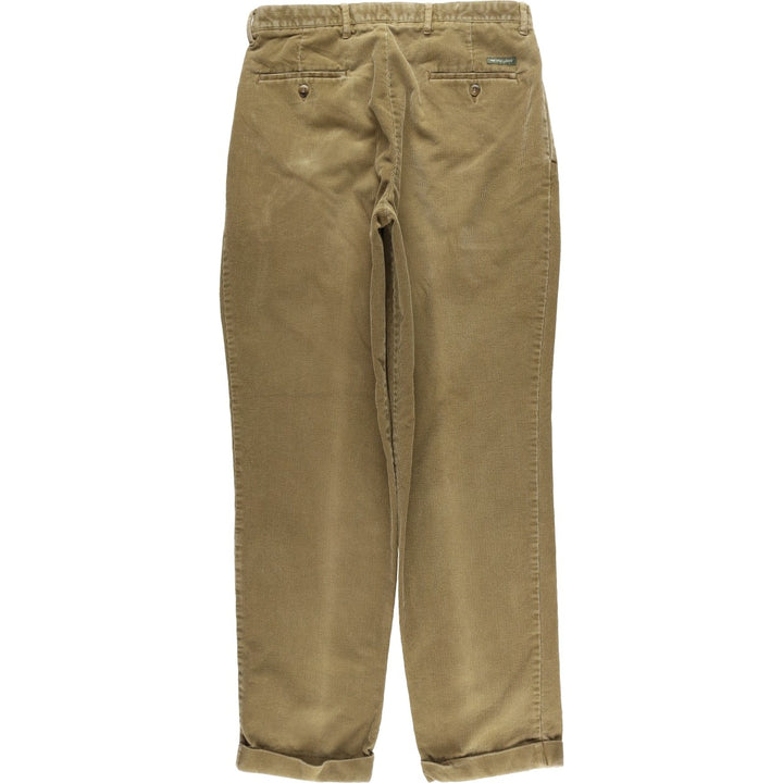 Dockers Class A Two-Pleated Corduroy Pants, Men's, Size W33 cotton Khaki type beige Vintage Second Hand