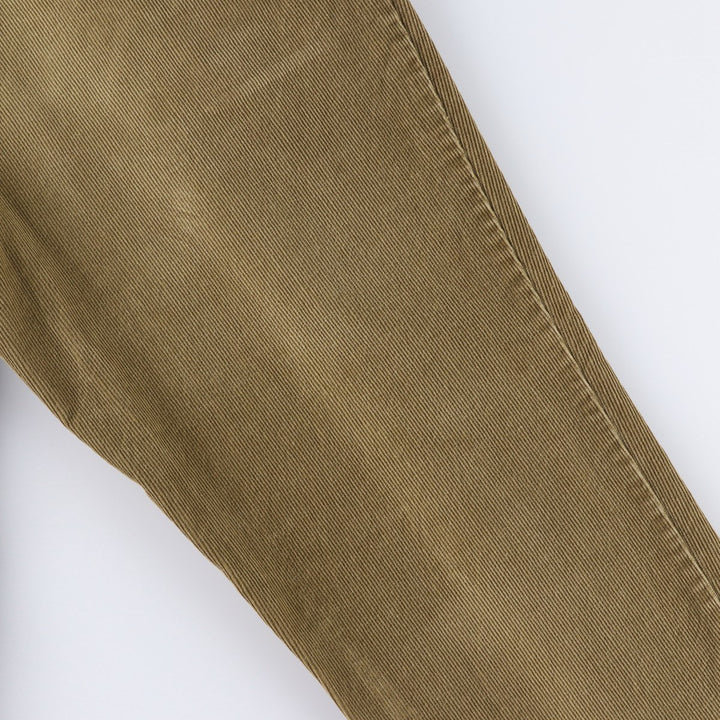 Dockers Class A Two-Pleated Corduroy Pants, Men's, Size W33 cotton Khaki type beige Vintage Second Hand