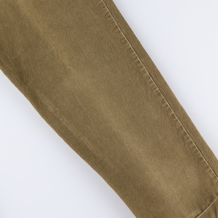 Dockers Class A Two-Pleated Corduroy Pants, Men's, Size W33 cotton Khaki type beige Vintage Second Hand