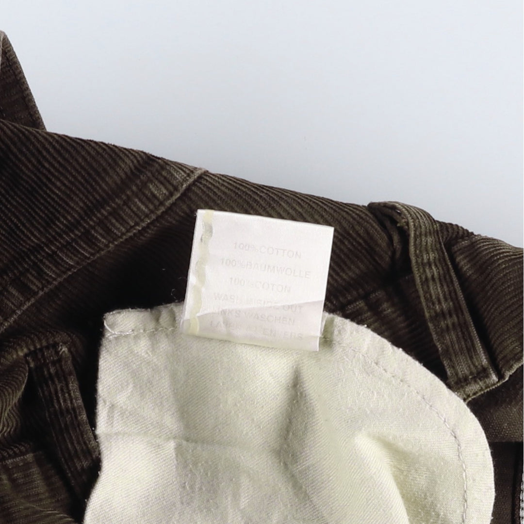 Carhartt Staff Pant, Corduroy Pants, Men's, Size W33 cotton brown type Vintage Second Hand