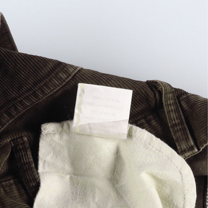 Carhartt Staff Pant, Corduroy Pants, Men's, Size W33 cotton brown type Vintage Second Hand