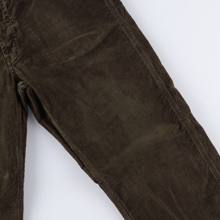 Carhartt Staff Pant, Corduroy Pants, Men's, Size W33 cotton brown type Vintage Second Hand