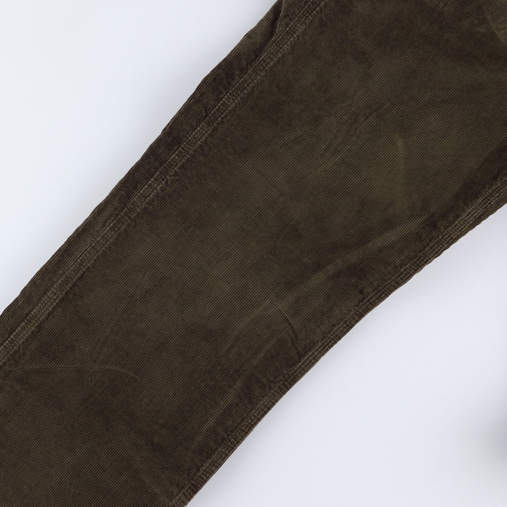 Carhartt Staff Pant, Corduroy Pants, Men's, Size W33 cotton brown type Vintage Second Hand