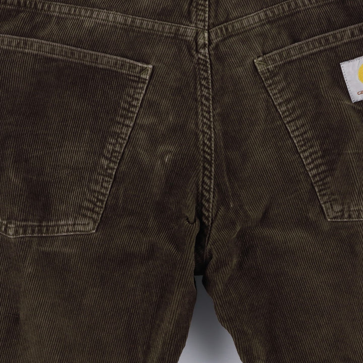 Carhartt Staff Pant, Corduroy Pants, Men's, Size W33 cotton brown type Vintage Second Hand