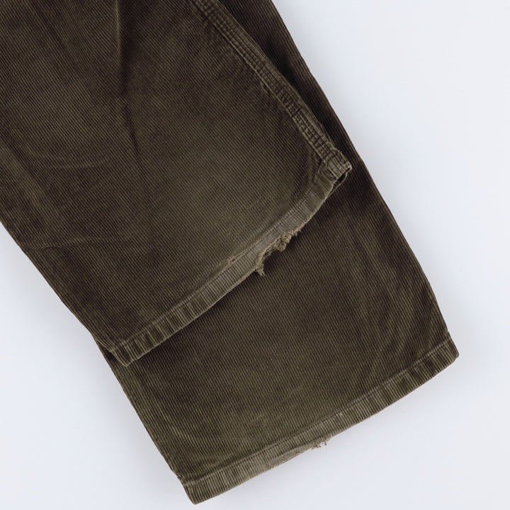 Carhartt Staff Pant, Corduroy Pants, Men's, Size W33 cotton brown type Vintage Second Hand
