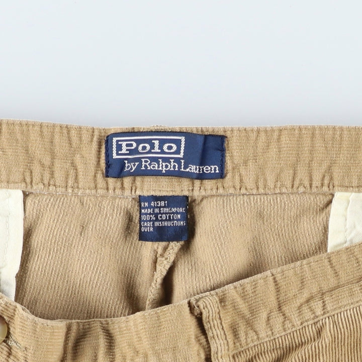 Ralph Lauren POLO by Ralph Lauren Corduroy Pants Men's W36 cotton Beige type Vintage Second Hand