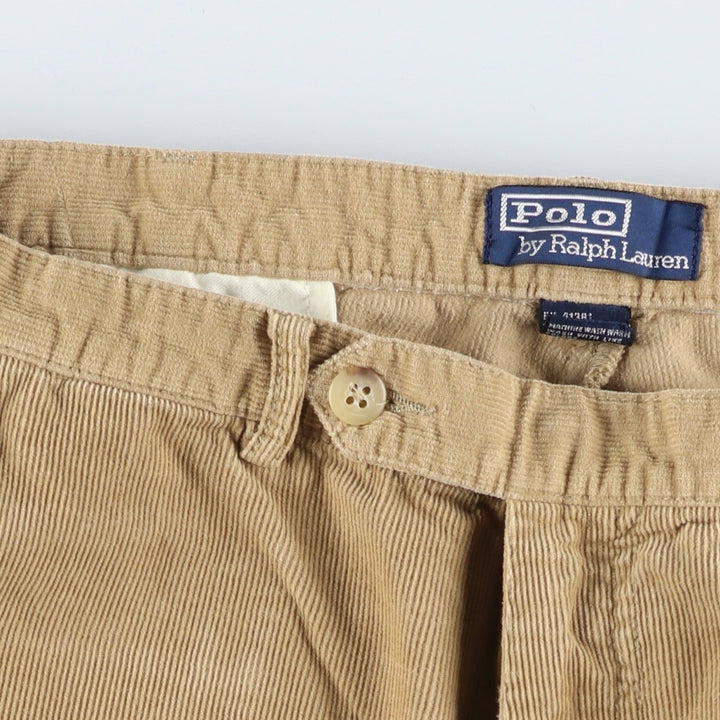 Ralph Lauren POLO by Ralph Lauren Corduroy Pants Men's W36 cotton Beige type Vintage Second Hand