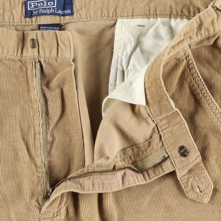 Ralph Lauren POLO by Ralph Lauren Corduroy Pants Men's W36 cotton Beige type Vintage Second Hand