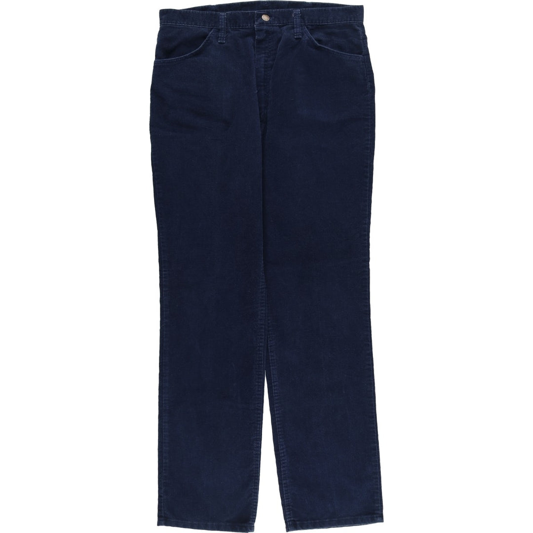Vintage 80s-90'S Rustler corduroy pants, made in the USA, men's size 36. unclear navy blue type Vintage Second Hand