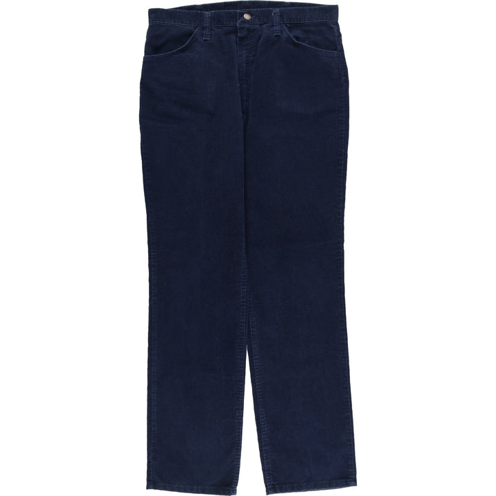 Vintage 80s-90'S Rustler corduroy pants, made in the USA, men's size 36. unclear navy blue type Vintage Second Hand