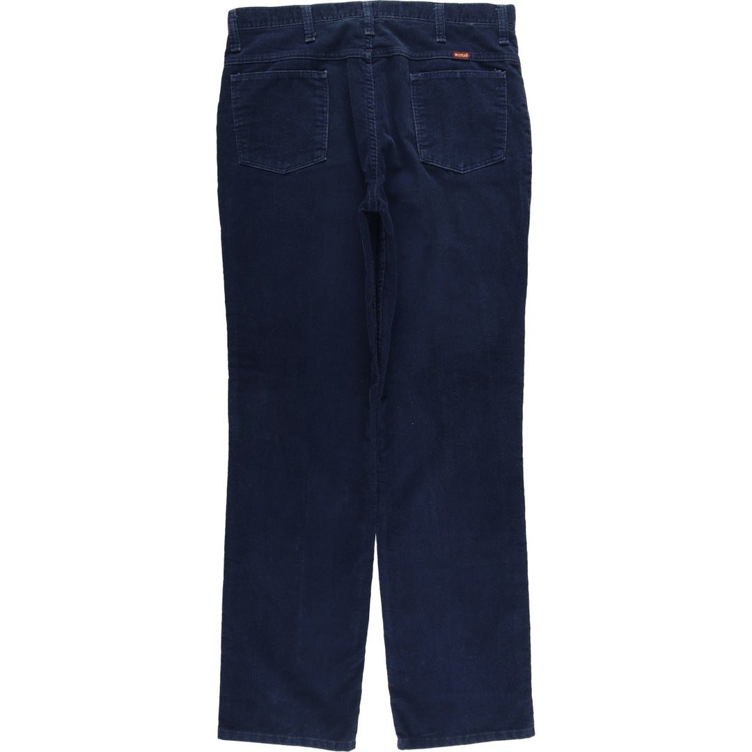 Vintage 80s-90'S Rustler corduroy pants, made in the USA, men's size 36. unclear navy blue type Vintage Second Hand