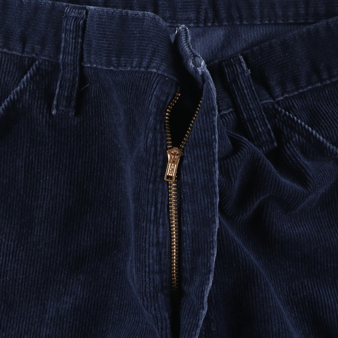 Vintage 80s-90'S Rustler corduroy pants, made in the USA, men's size 36. unclear navy blue type Vintage Second Hand