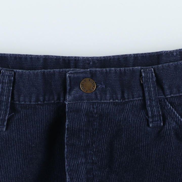 Vintage 80s-90'S Rustler corduroy pants, made in the USA, men's size 36. unclear navy blue type Vintage Second Hand