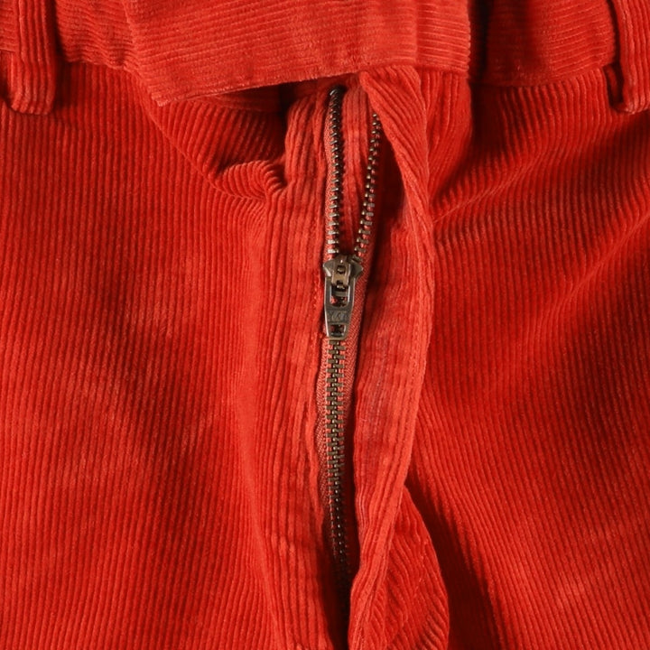 Ralph Lauren POLO RALPH LAUREN STRETCH SLIM FIT Corduroy Pants Men's Size 36 cotton red type Vintage Second Hand