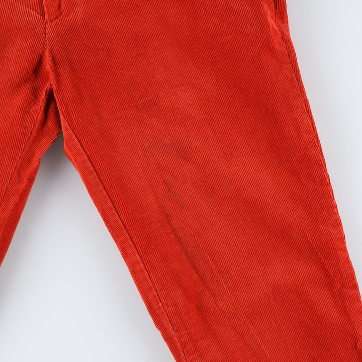 Ralph Lauren POLO RALPH LAUREN STRETCH SLIM FIT Corduroy Pants Men's Size 36 cotton red type Vintage Second Hand