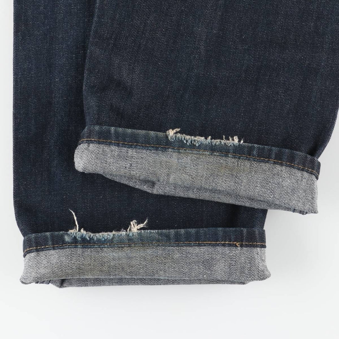 Levi's 559 Relaxed Straight Wide-leg Denim Pants, Men's, Size 37 cotton navy blue type Vintage Second Hand