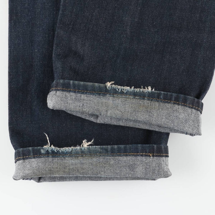 Levi's 559 Relaxed Straight Wide-leg Denim Pants, Men's, Size 37 cotton navy blue type Vintage Second Hand