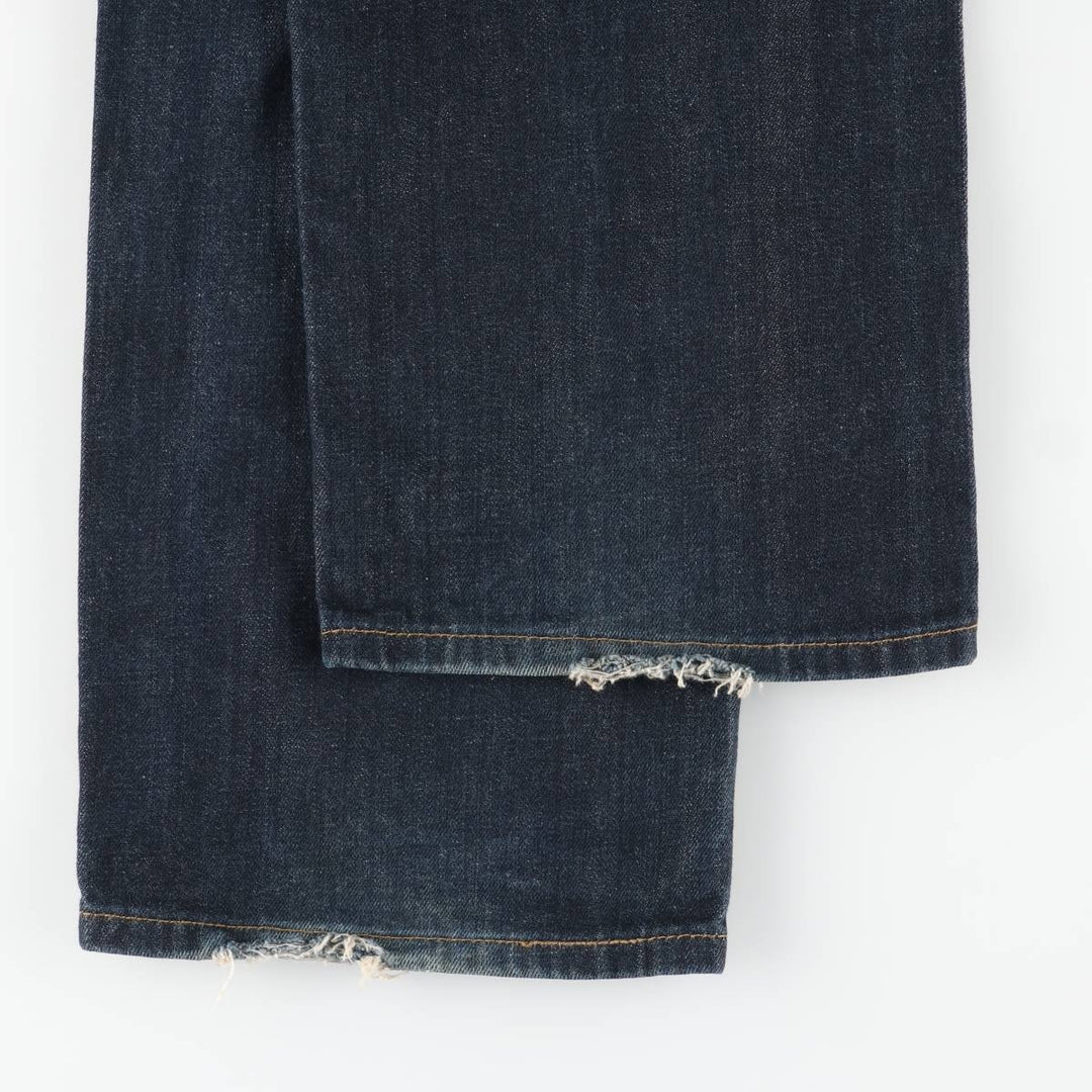 Levi's 559 Relaxed Straight Wide-leg Denim Pants, Men's, Size 37 cotton navy blue type Vintage Second Hand