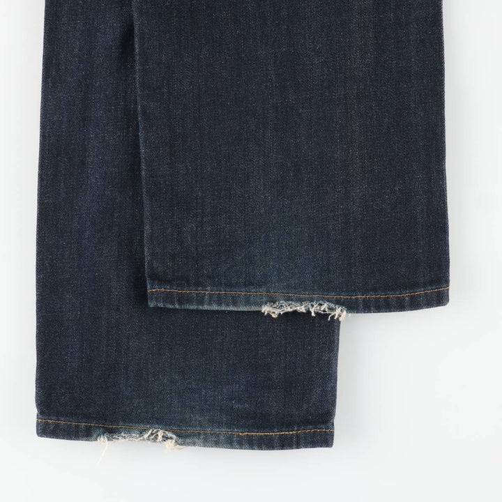 Levi's 559 Relaxed Straight Wide-leg Denim Pants, Men's, Size 37 cotton navy blue type Vintage Second Hand