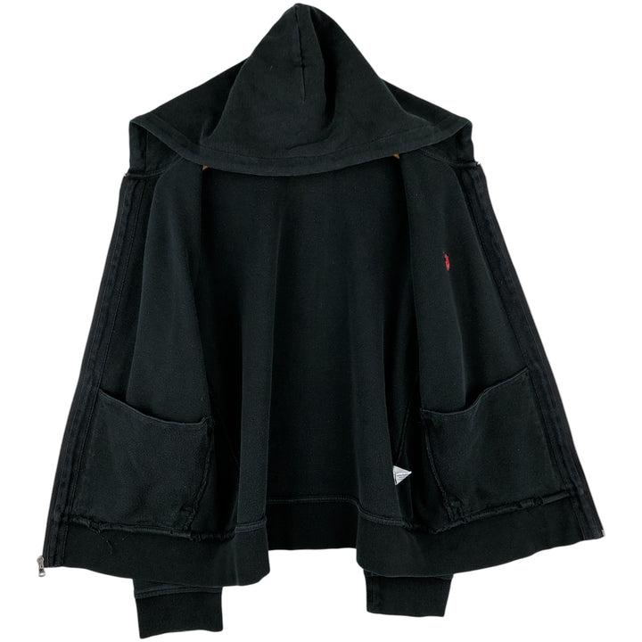 Ralph Lauren POLO by Ralph Lauren Sweat Full Zip Hoodie Men's XL cotton black type Vintage Second Hand